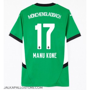 Borussia Monchengladbach Manu Kone #17 Vieraspaita 2024-25 Lyhythihainen